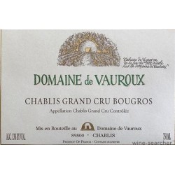 Chablis Grand Cru Bougros 2014